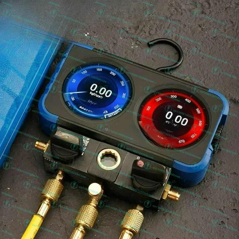 Digital Display Colorful Screen Refrigerant Plus Fluorine Electronic Watch Double Watch Kinds of Refrigerant Built-in
Digital Display Colorful Screen Refrigerant Plus Fluorine Electronic Watch Double Watch Kinds of Refrigerant Built-in