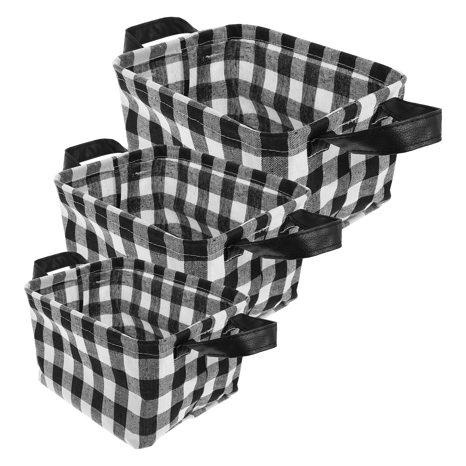 3 Pcs Black White Grid Fabric Storage Baskets Foldable Laundry Hamper Clothes Toy ganizer Large Medium Dorm Space
3 Pcs Black White Grid Fabric Storage Baskets Foldable Laundry Hamper Clothes Toy ganizer Large Medium Dorm Space