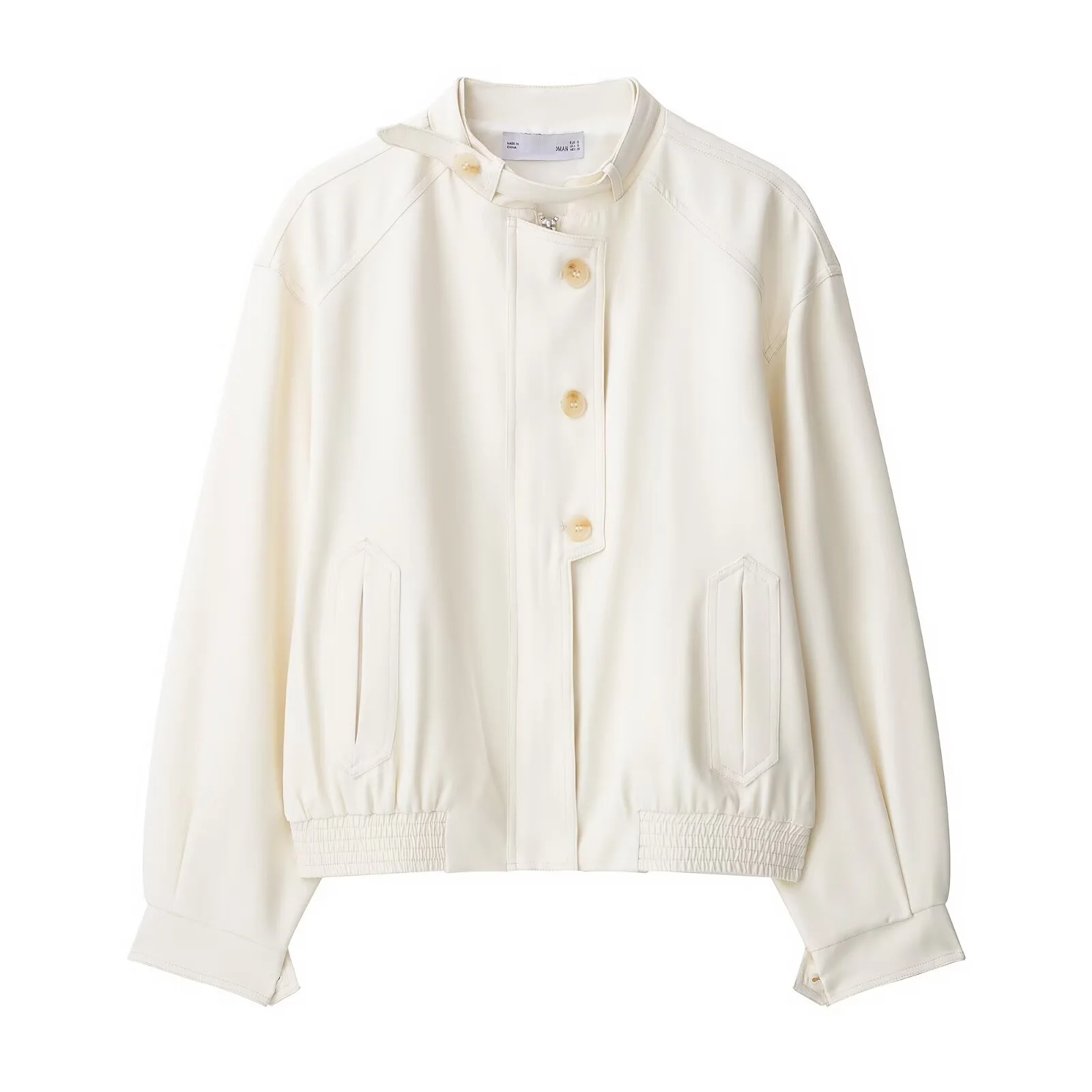 Pockets Button Bomber Jacket Women Fall Winter Fashion Loose Long Sleeve Trench Coat Short Jackets Female Outerwear Outfits 2025
Pockets Button Bomber Jacket Women Fall Winter Fashion Loose Long Sleeve Trench Coat Short Jackets Female Outerwear Outfits 2025