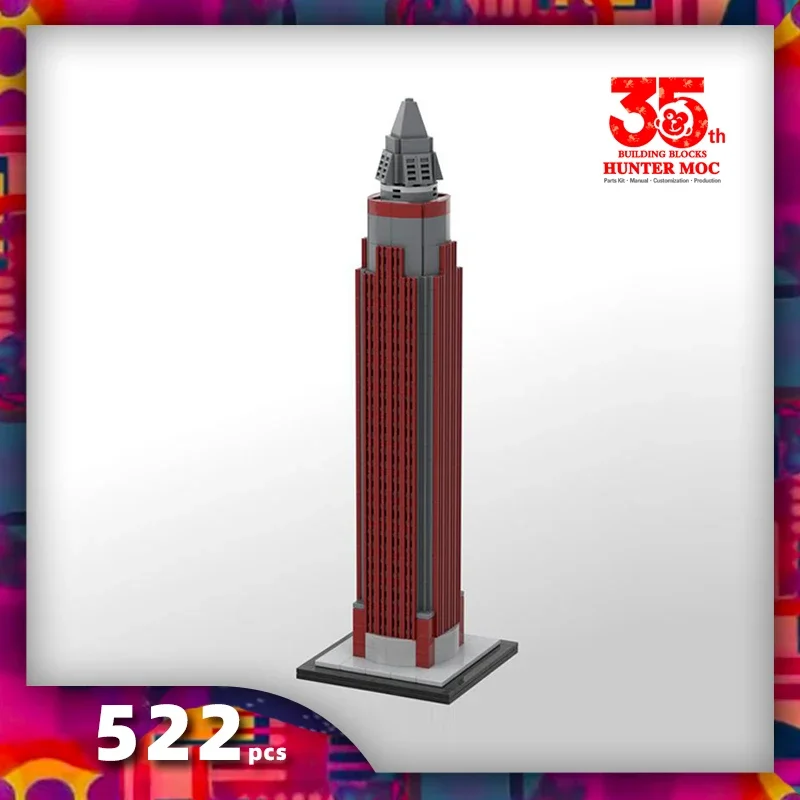 HtMoc 522PCS Messeturm Building Blocks World Famous Architecture Bricks City Street View Toys Gifts For Children
HtMoc 522PCS Messeturm Building Blocks World Famous Architecture Bricks City Street View Toys Gifts For Children