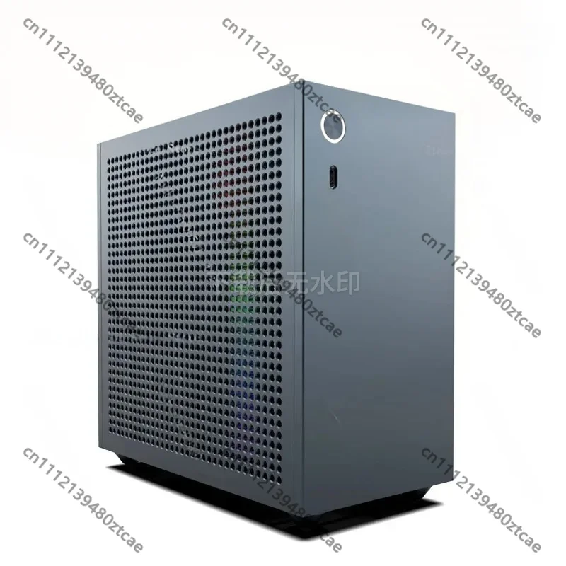 Mini ITX Computer Case A24-V6 2.0, 3.66L Compact Chassis, Support Dual-Slot Half Height GPU, Thin Host Shell
Mini ITX Computer Case A24-V6 2.0, 3.66L Compact Chassis, Support Dual-Slot Half Height GPU, Thin Host Shell