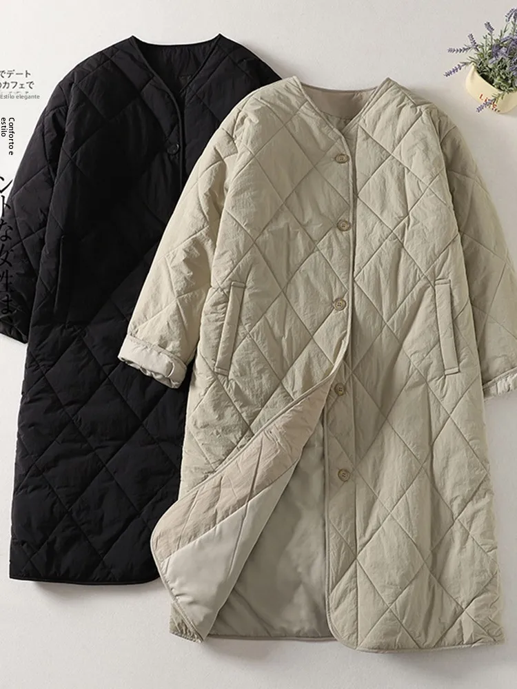 Women's Lightweight Thickened Quilted down Cotton Jacket Coat Loose Fit Warmth Spring Autumn Fashion Outerwear Coat
Women's Lightweight Thickened Quilted down Cotton Jacket Coat Loose Fit Warmth Spring Autumn Fashion Outerwear Coat