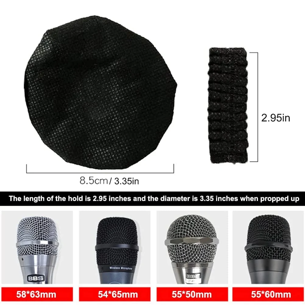 HFES 200 Pcs Microphone Cover, Non-Woven Handheld Microphone Windscreen,Clean And No-Odor Mic Covers (Black)
HFES 200 Pcs Microphone Cover, Non-Woven Handheld Microphone Windscreen,Clean And No-Odor Mic Covers (Black)