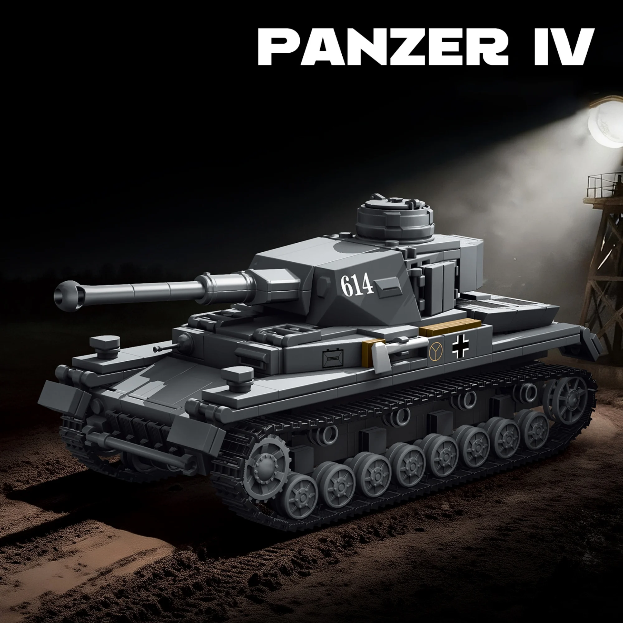 653pcs Modern War Tanks PANZER IV Tank Building Blocks Classic Military Main Battle Tank Vehicle Bricks Toys for Adults Gifts
653pcs Modern War Tanks PANZER IV Tank Building Blocks Classic Military Main Battle Tank Vehicle Bricks Toys for Adults Gifts