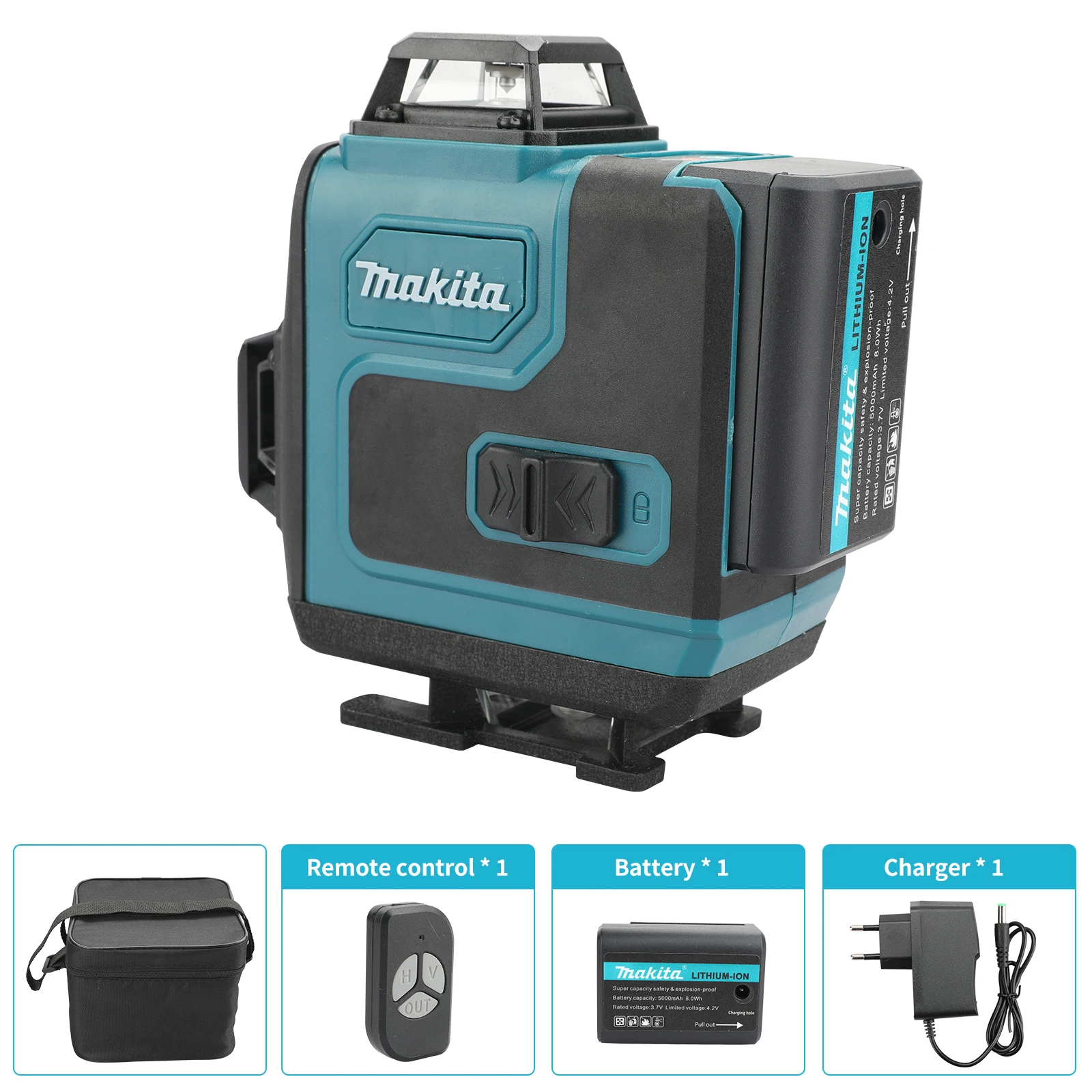 Makita Green Laser Level:360°Horizontal/Vertical Lines,10H Runtime,Precision Adjustment for Construction&Ceiling Alignment Tasks
Makita Green Laser Level:360°Horizontal/Vertical Lines,10H Runtime,Precision Adjustment for Construction&Ceiling Alignment Tasks