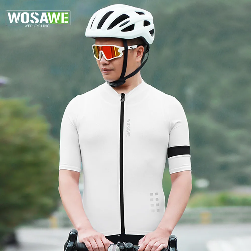 WOSAWE Men Cycling Jersey 2023 Classic Cycling Racing Tops Short Sleeve Cyclist Clothes Shirt Maillot Summer Bicycle Bike Wear
WOSAWE Men Cycling Jersey 2023 Classic Cycling Racing Tops Short Sleeve Cyclist Clothes Shirt Maillot Summer Bicycle Bike Wear