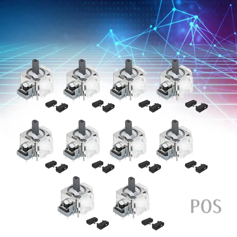 10PCS Hall Joystick Body SOT23 Package IC Split Hall Electromagnetic Joystick Body For PS5 Game Console NO Potentiometer-POS
10PCS Hall Joystick Body SOT23 Package IC Split Hall Electromagnetic Joystick Body For PS5 Game Console NO Potentiometer-POS