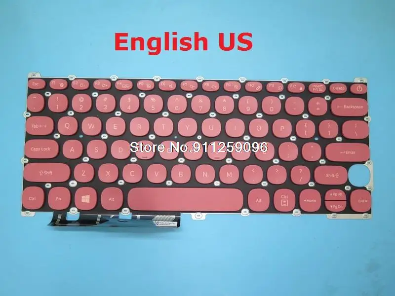 Клавиатура для ноутбука Samsung NP530XBB 530XBB, английская, американская, Бразильская, Британская, Корейская справочная карта, без рамки, розовый, сер...
Клавиатура для ноутбука Samsung NP530XBB 530XBB, английская, американская, Бразильская, Британская, Корейская справочная карта, без рамки, розовый, сер...
