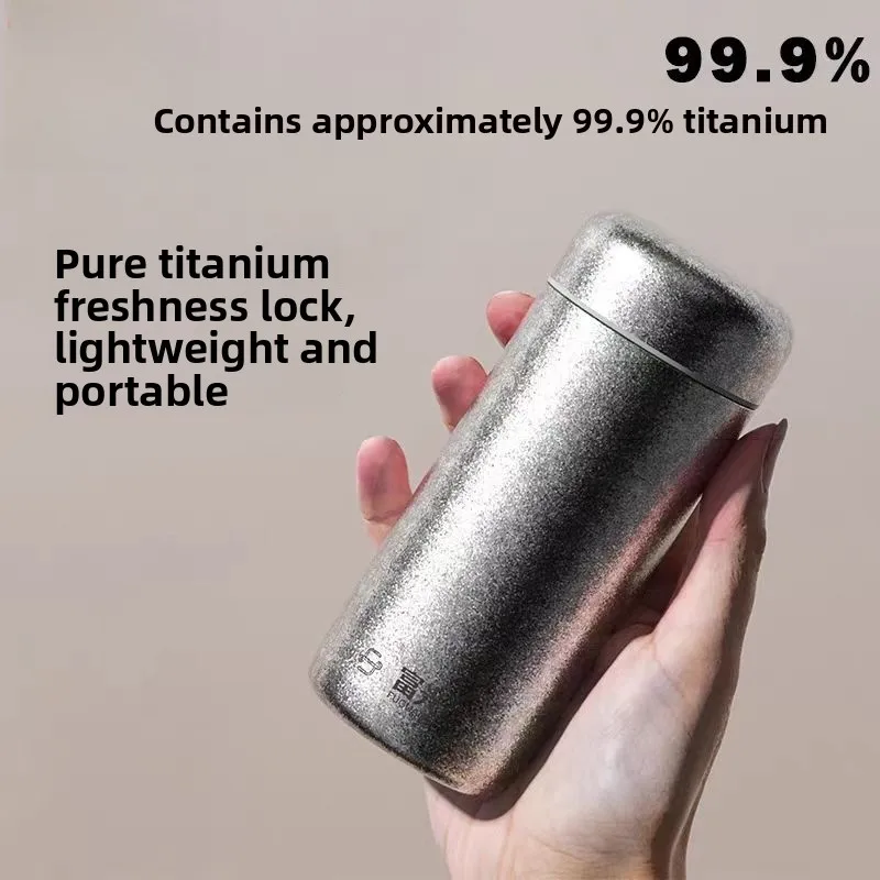 Fugang Titanium Insulated Mug Portable Water Cup for Men And Women Tea Brewing Pocket Cup High Aesthetic Value
Fugang Titanium Insulated Mug Portable Water Cup for Men And Women Tea Brewing Pocket Cup High Aesthetic Value