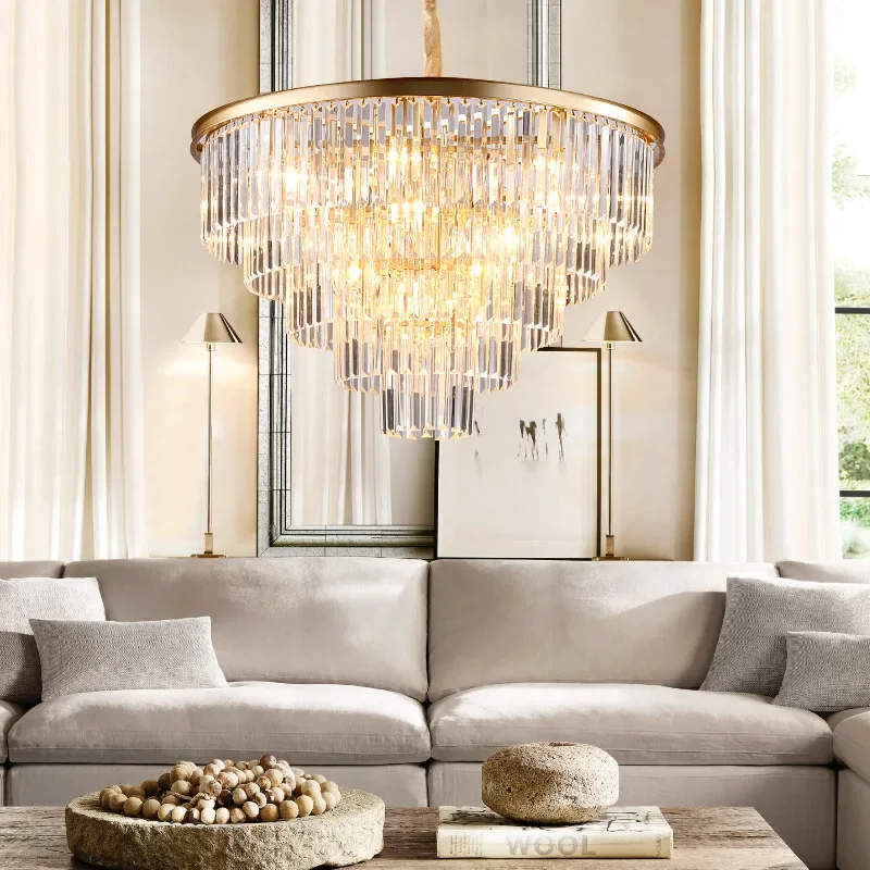 Luxury Crystal Hanging Chandeliers Restaurant Pendant Lighting Lustre Living Dining Table Room Kitchen Home Decor Lamps
Luxury Crystal Hanging Chandeliers Restaurant Pendant Lighting Lustre Living Dining Table Room Kitchen Home Decor Lamps