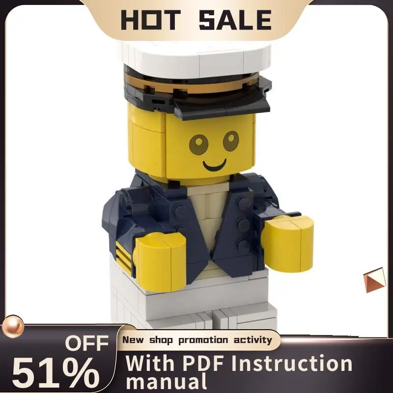 New 403Pcs Hot Selling Figure Baby Series Moc Captain Model Building Blocks Diy Creative Ideas Toy Birthday Christmas Gift Brick
New 403Pcs Hot Selling Figure Baby Series Moc Captain Model Building Blocks Diy Creative Ideas Toy Birthday Christmas Gift Brick