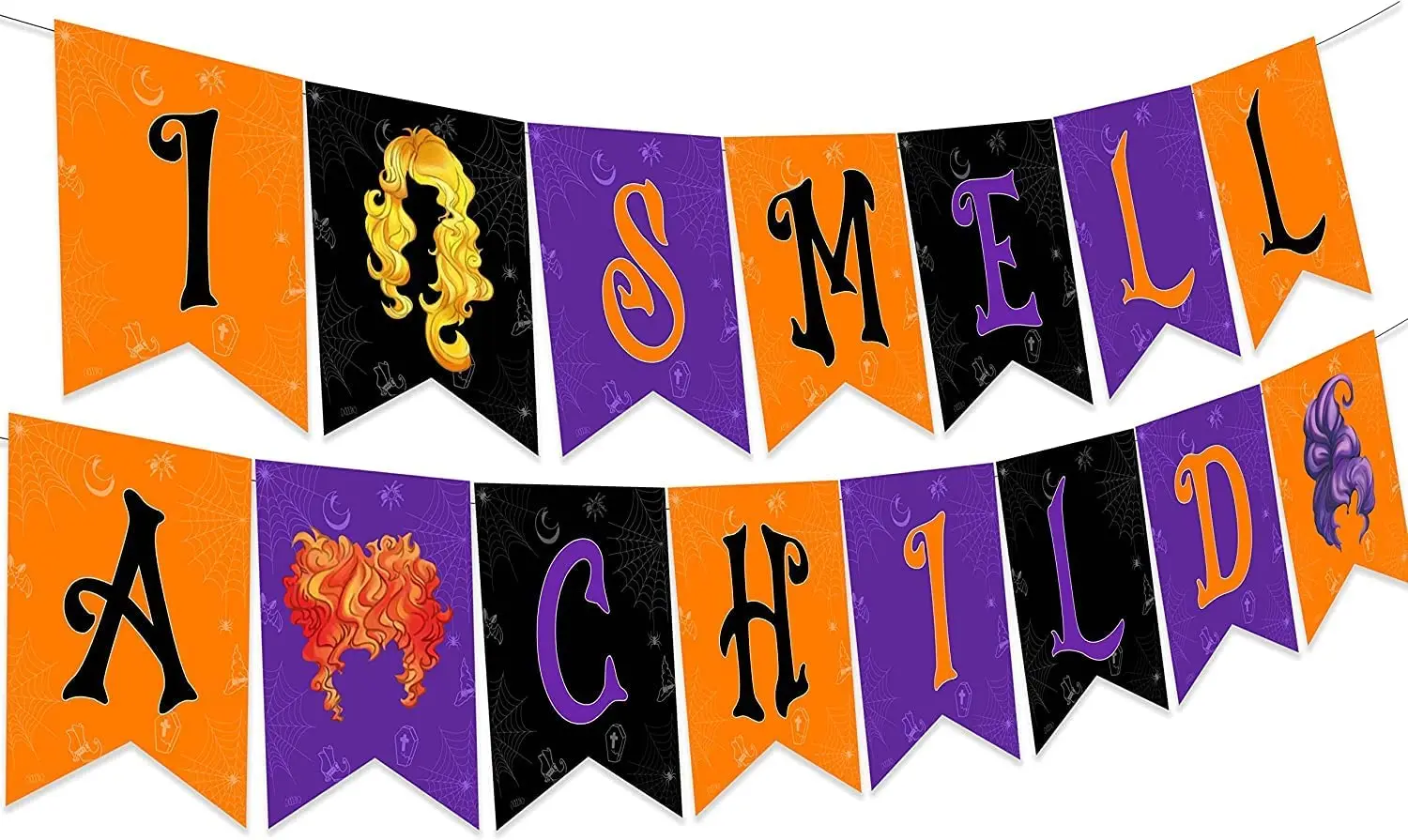 FANGLELAND Halloween I Smell A Child Banner Halloween Baby Shower Decorations for Girl or Boy Halloween Witch Party Supplies
FANGLELAND Halloween I Smell A Child Banner Halloween Baby Shower Decorations for Girl or Boy Halloween Witch Party Supplies