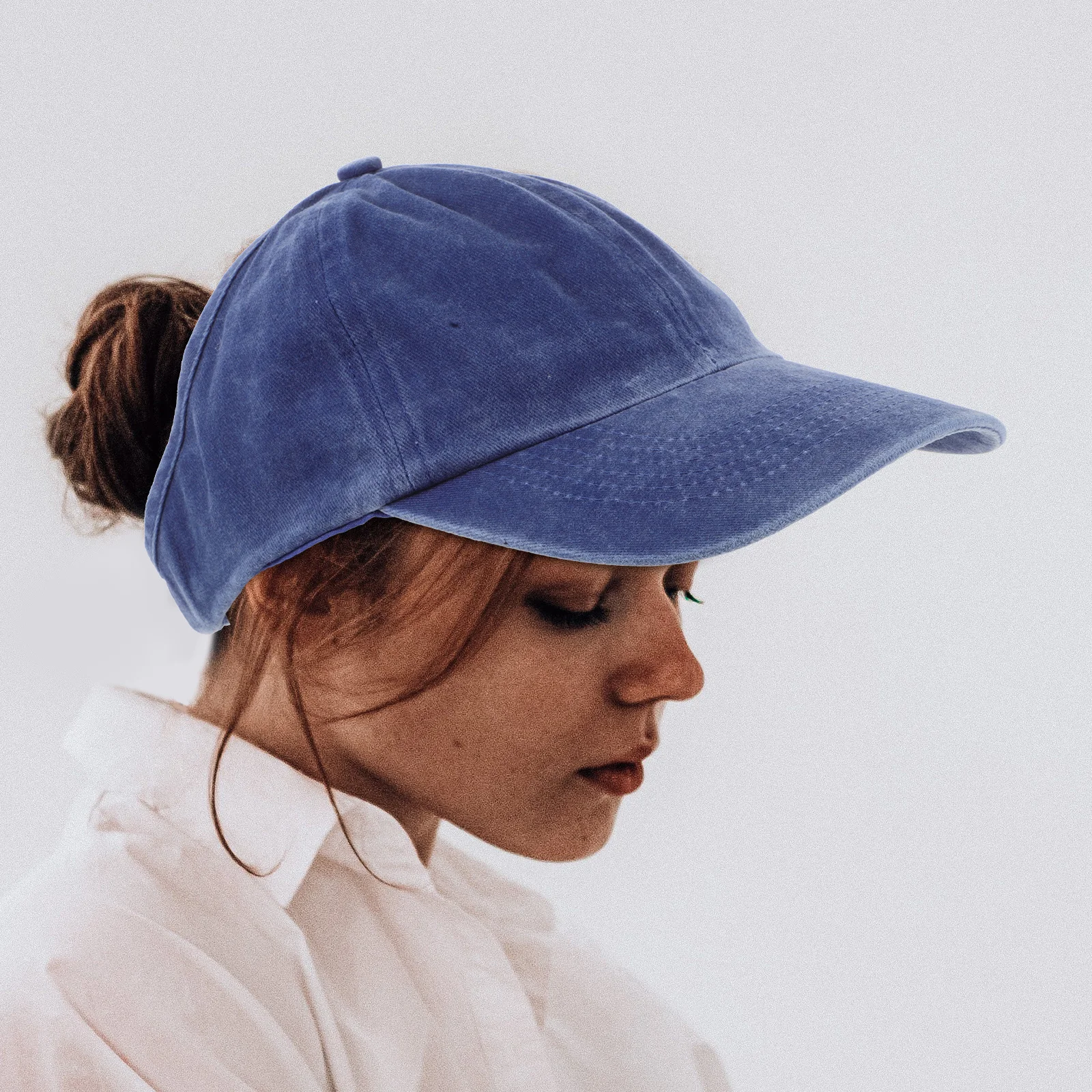 Baseball Cap Adjustable Vintage Washed Denim Dad Hat With Ponytail Hole Low Profile Trucker Sun Hat For Men Women Outdoor
Baseball Cap Adjustable Vintage Washed Denim Dad Hat With Ponytail Hole Low Profile Trucker Sun Hat For Men Women Outdoor