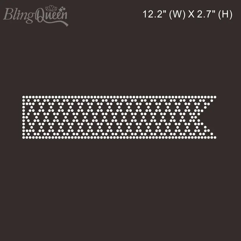 BlingQueen-Iron On Rhinestone Applique Patches, Cheer Bow Strips Design, Hot Fix Strass Transfers, 25Pcs Lot
BlingQueen-Iron On Rhinestone Applique Patches, Cheer Bow Strips Design, Hot Fix Strass Transfers, 25Pcs Lot
