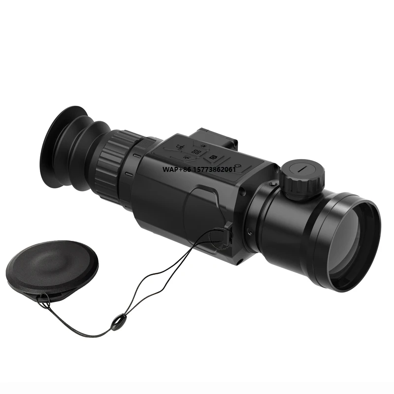 Waterproof Long-Range Hunting Thermal Imaging Monocular Night Vision Scope With Scope Mount for Enhanced Viewing