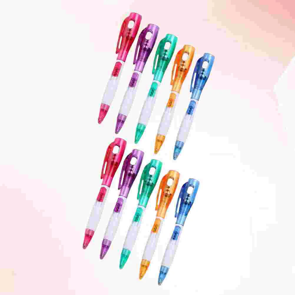 10 Pcs Multi function Ballpoint Pens Light Smooth Writing Clear Ink Comfortable Grip Office Home School Use
10 Pcs Multi function Ballpoint Pens Light Smooth Writing Clear Ink Comfortable Grip Office Home School Use