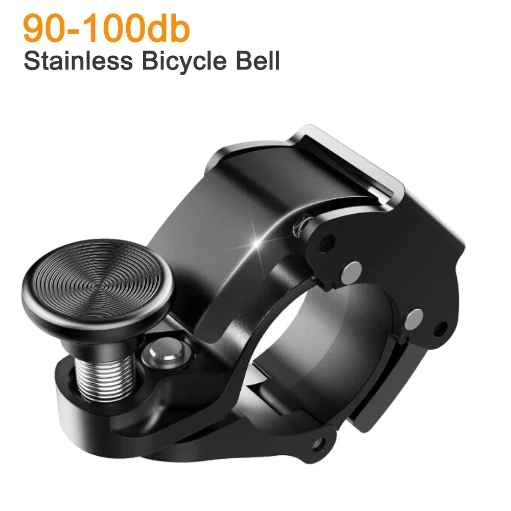 Stainless Bicycle Bell Ring MTB Cycling Horn Bike Bell Handlebar Crisp Sound Horn for Bicycle Safety Electric Bike Accessories
Stainless Bicycle Bell Ring MTB Cycling Horn Bike Bell Handlebar Crisp Sound Horn for Bicycle Safety Electric Bike Accessories
