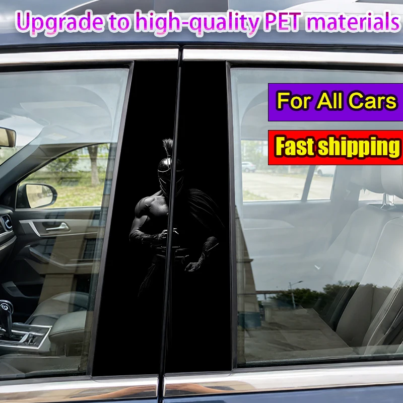 2 шт. черные наклейки «Воин» на автомобиль, самоклеящиеся декоративные виниловые наклейки на B-стойку для автомобилей
2 шт. черные наклейки «Воин» на автомобиль, самоклеящиеся декоративные виниловые наклейки на B-стойку для автомобилей