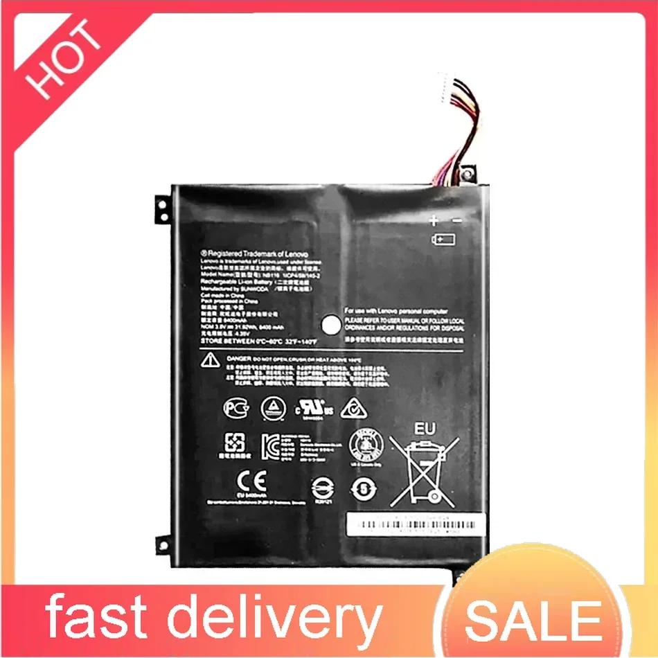 Аккумулятор 8400 мАч NB116 для ноутбука Lenovo Ideapad 100S 100S-11IBY 100S-80R2S Series 0813001 1ICP4 145-2 0813001 5B10K37675
Аккумулятор 8400 мАч NB116 для ноутбука Lenovo Ideapad 100S 100S-11IBY 100S-80R2S Series 0813001 1ICP4 145-2 0813001 5B10K37675