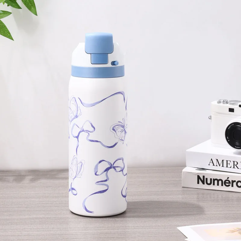 1000ML Fashion Printed Thermos Cup Girls Large Capacity 201 Stainless Steel Thermal Insulation Straw Water Cup for Office Travel
1000ML Fashion Printed Thermos Cup Girls Large Capacity 201 Stainless Steel Thermal Insulation Straw Water Cup for Office Travel