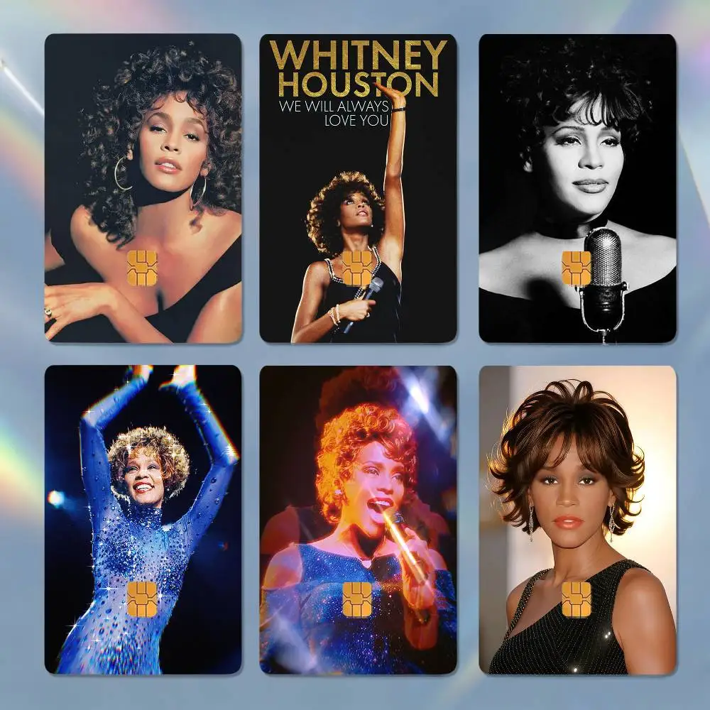 The Voice Whitney H-Houston 4pcs 1Set Laser Holographic Sticker Skin Cover for Credit Bank Debit Card
The Voice Whitney H-Houston 4pcs 1Set Laser Holographic Sticker Skin Cover for Credit Bank Debit Card