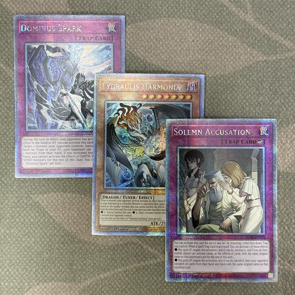Orica YUGIOH Collection DIY Proxy Cards - Fydraulis Harmonia Solemn Accusation Spark - TCG Gift YGO Not Original Card Toys
Orica YUGIOH Collection DIY Proxy Cards - Fydraulis Harmonia Solemn Accusation Spark - TCG Gift YGO Not Original Card Toys