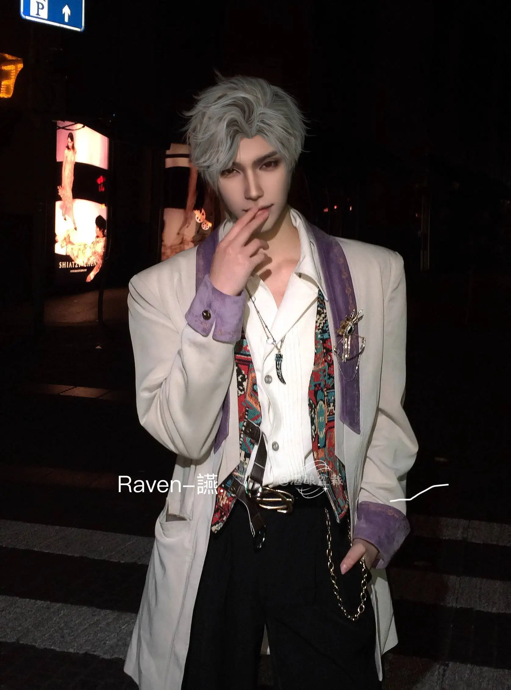 Костюм для косплея «Любовь и глубокий косплей Силус», фиолетовый, белый цвет, костюм на Хэллоуин, карнавал, вечеринка, одежда для ролевых игр, одежда
Костюм для косплея «Любовь и глубокий косплей Силус», фиолетовый, белый цвет, костюм на Хэллоуин, карнавал, вечеринка, одежда для ролевых игр, одежда