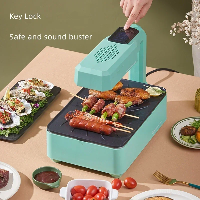 New Intelligent electric baking tray indoor domestic barbecue oven infrared barbecue machine smoke-free electric barbecue oven
New Intelligent electric baking tray indoor domestic barbecue oven infrared barbecue machine smoke-free electric barbecue oven
