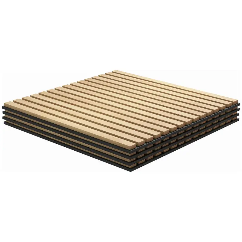 HOMCOM 24" x 24" Wood Panels for Wall, 4 Pack Acoustic Panels, Sound Absorbing Slat Wall for Wall Decor, Home, Oak
HOMCOM 24" x 24" Wood Panels for Wall, 4 Pack Acoustic Panels, Sound Absorbing Slat Wall for Wall Decor, Home, Oak