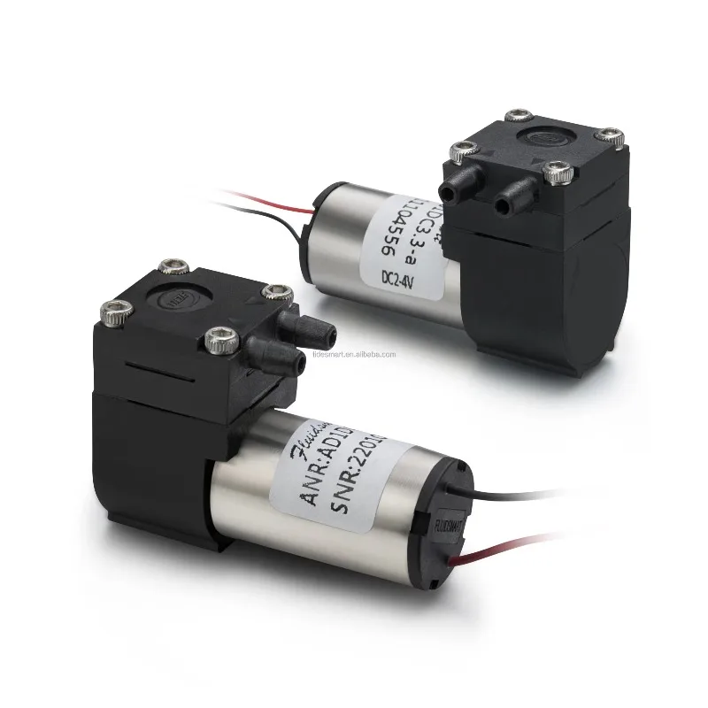 3.3v Portable OEM Customized PPS Heads 500ml/m Miniature Electric air Vacuum Pump
3.3v Portable OEM Customized PPS Heads 500ml/m Miniature Electric air Vacuum Pump