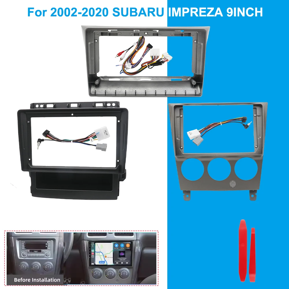 For 2002-2020 SUBARU IMPREZA 9INCH Car Radio Android Stereo audio screen multimedia video player cables Harness frame
For 2002-2020 SUBARU IMPREZA 9INCH Car Radio Android Stereo audio screen multimedia video player cables Harness frame