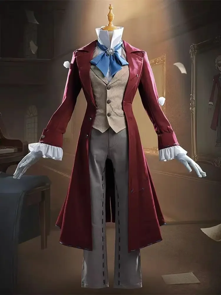 Composer Frederick Kreiburg Survivors IdentityⅤcostume Cosplay Suit Set Clothes Men and Women Halloween Party
Composer Frederick Kreiburg Survivors IdentityⅤcostume Cosplay Suit Set Clothes Men and Women Halloween Party