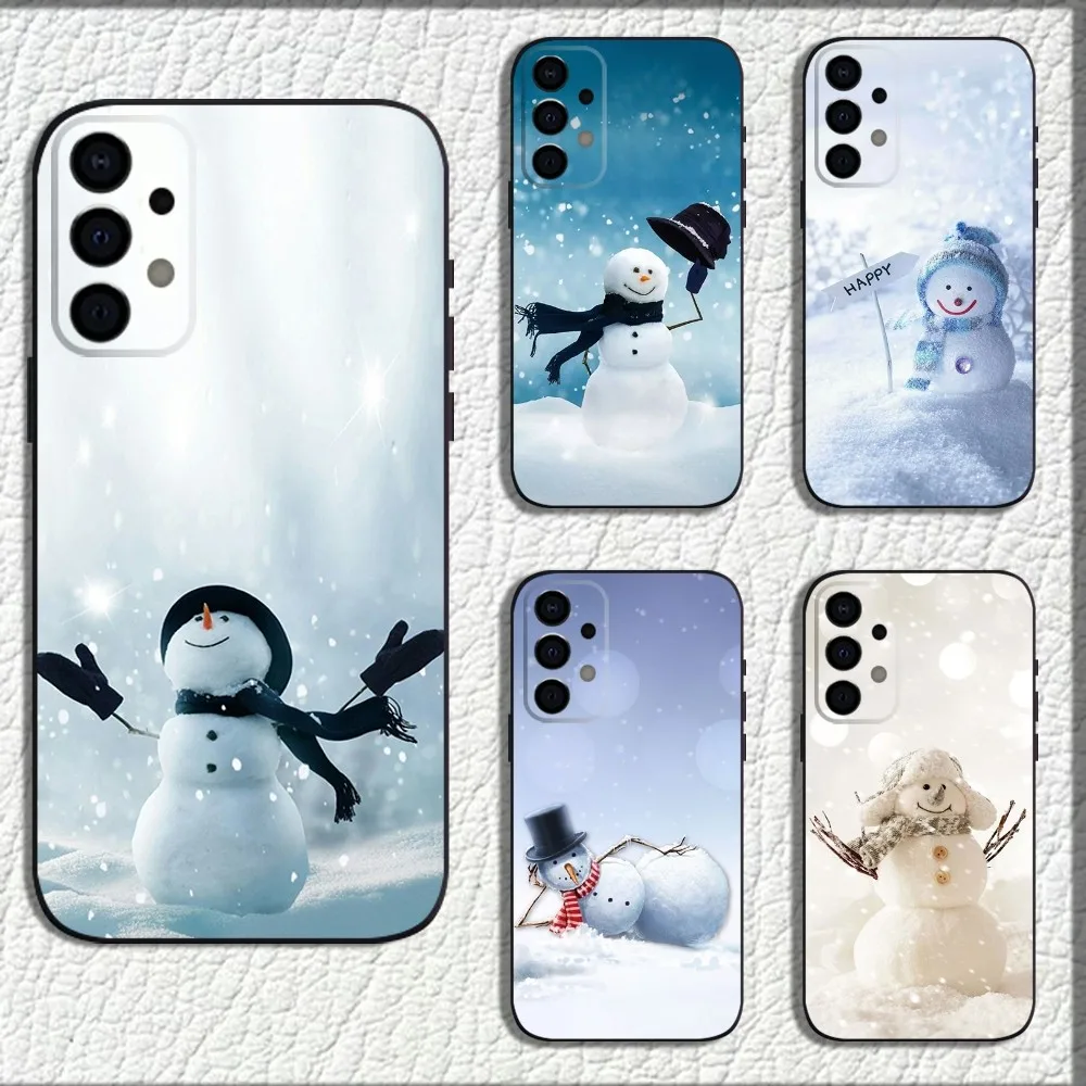 White Christmas Snowman Phone Case For Samsung Galaxy A13,A21s,A22,A31,A32,A52,A53,A71,A80,A91 Soft Black Shell
White Christmas Snowman Phone Case For Samsung Galaxy A13,A21s,A22,A31,A32,A52,A53,A71,A80,A91 Soft Black Shell