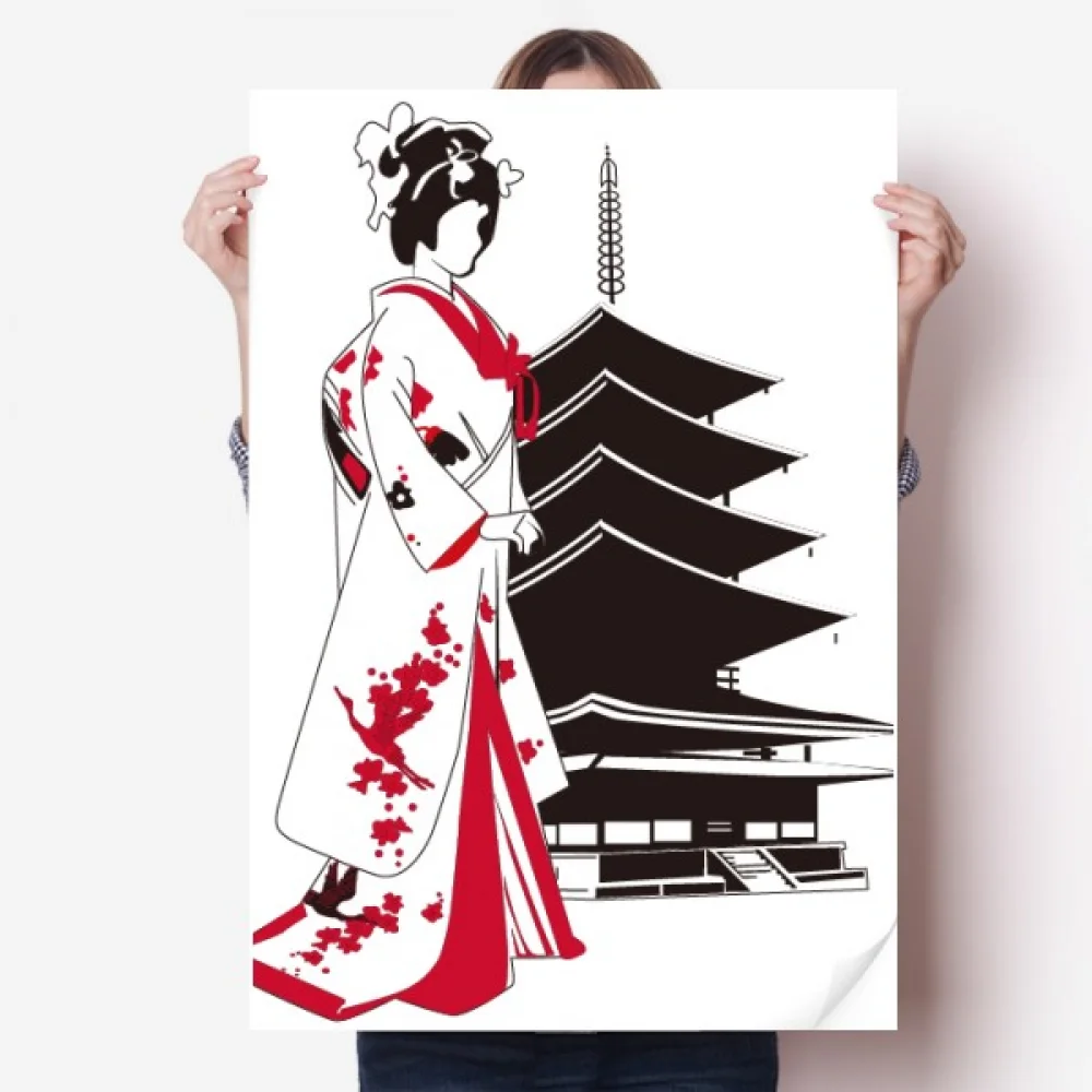Japan Japanese Style Kimono Girl Sticker Decoration Poster Playbill Wallpaper Window Decal
Japan Japanese Style Kimono Girl Sticker Decoration Poster Playbill Wallpaper Window Decal