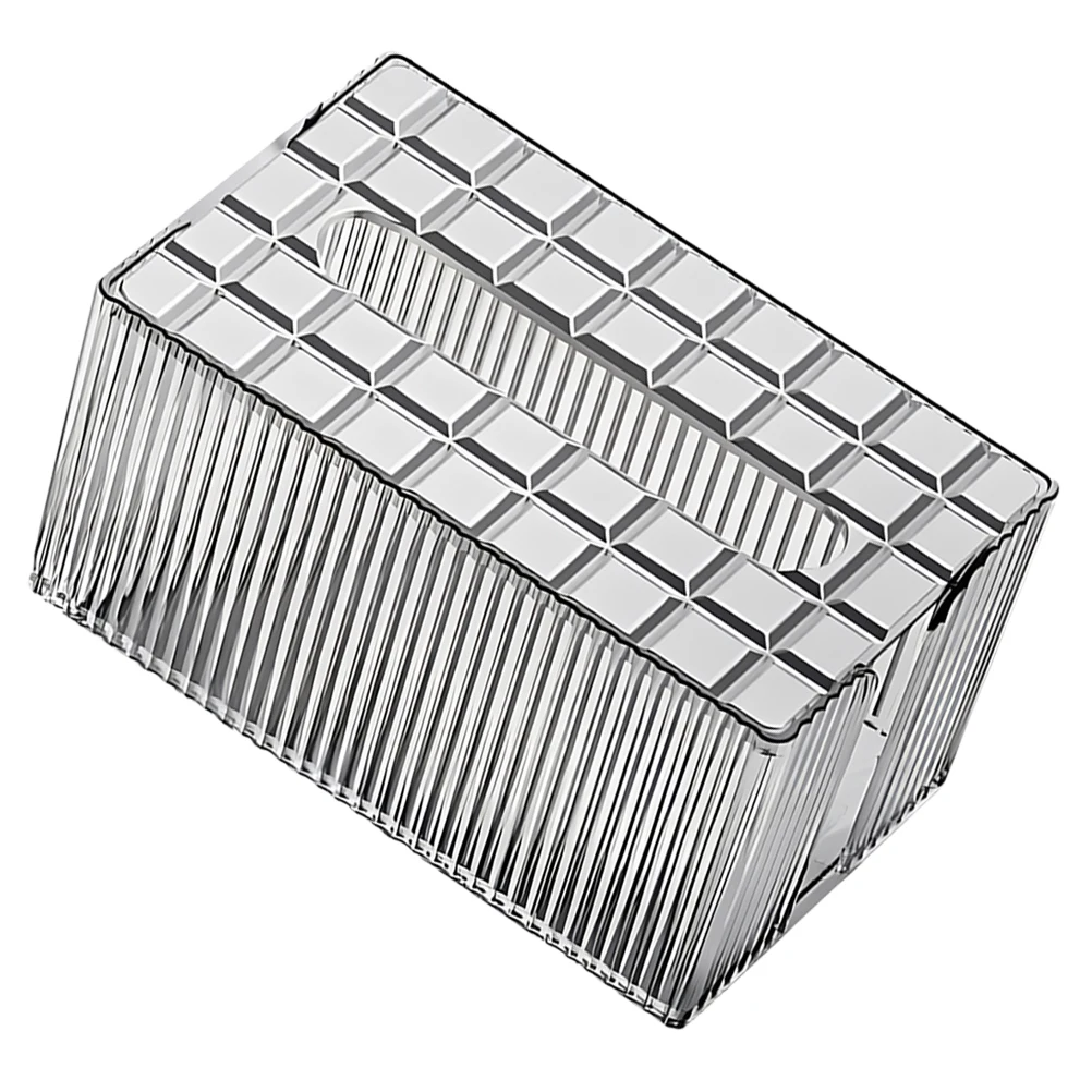 Transparent Tissue Box Simple Style ABS PET Smooth Surface Comfortable H Feeling No Burrs Reliable Quality Bathroom Dresser
Transparent Tissue Box Simple Style ABS PET Smooth Surface Comfortable H Feeling No Burrs Reliable Quality Bathroom Dresser