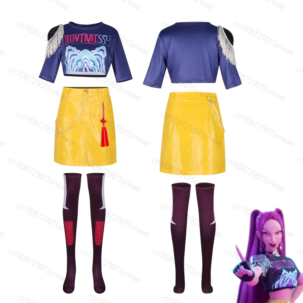 Girls Idol Roleplay Adults Outfits KPOP Demon Hunters Mira Anime Movie Cosplay Costume Adults Gothic Uniform Stage Clothing
Girls Idol Roleplay Adults Outfits KPOP Demon Hunters Mira Anime Movie Cosplay Costume Adults Gothic Uniform Stage Clothing