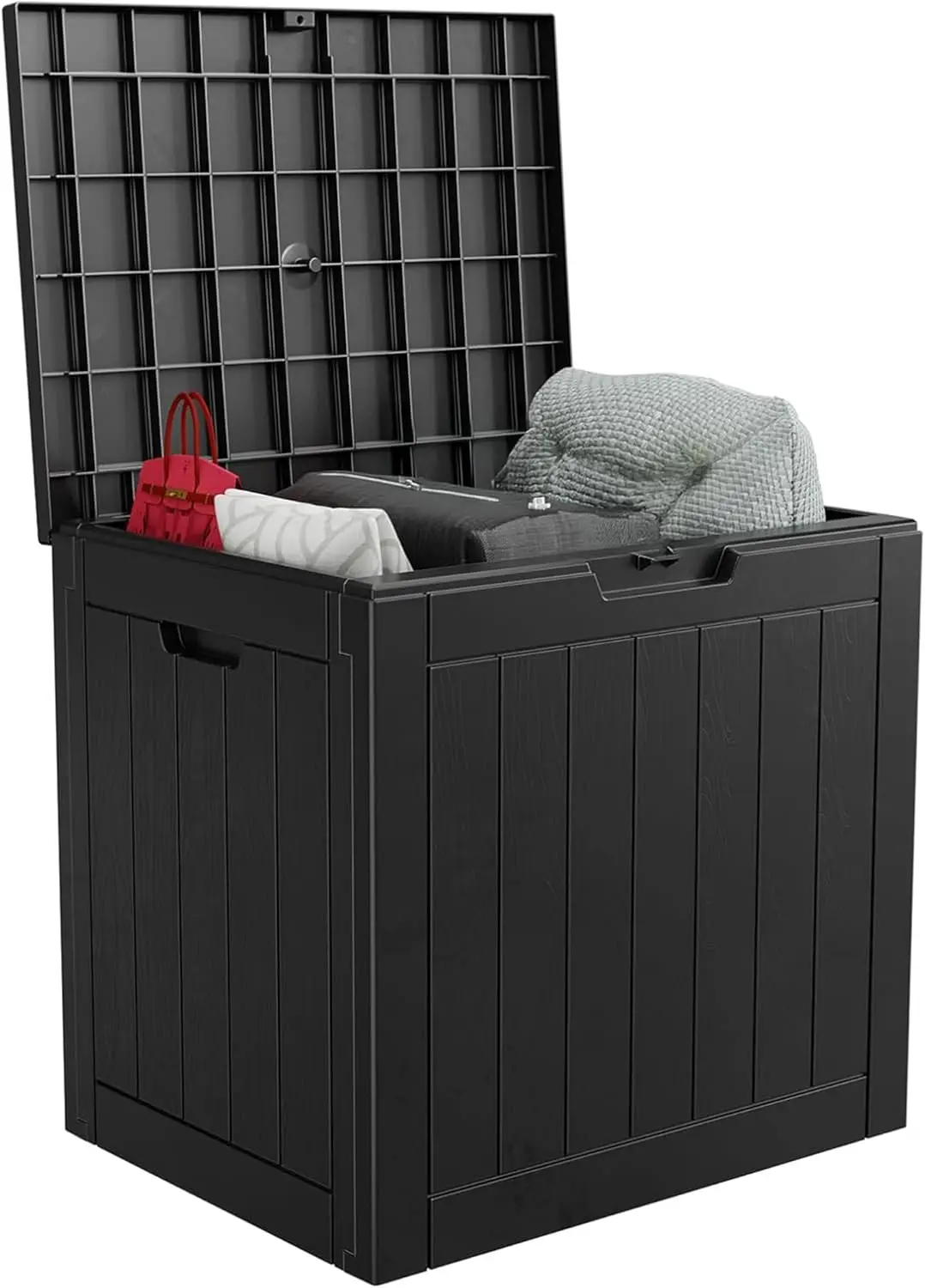 Outdoor Storage Housing Deck Box-Waterproof Patio Furniture,Garden Tools,Cushions,Pool Accessories Storage Waterproof Resin
Outdoor Storage Housing Deck Box-Waterproof Patio Furniture,Garden Tools,Cushions,Pool Accessories Storage Waterproof Resin