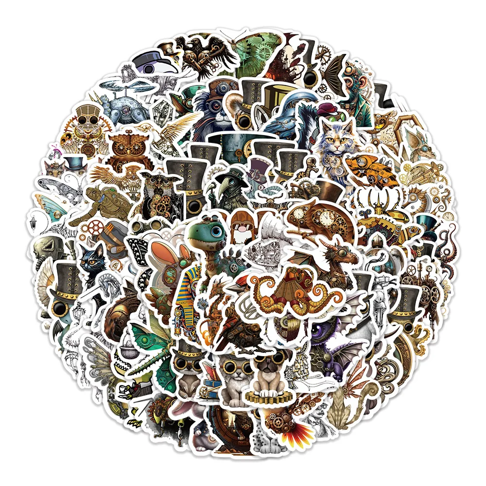 10/50/100PCS Punk Style Graffiti Stickers Funny Animal Cartoon Decoration Mechanical Sense Kids Toy Laptop Guitar Car Bike Decal
10/50/100PCS Punk Style Graffiti Stickers Funny Animal Cartoon Decoration Mechanical Sense Kids Toy Laptop Guitar Car Bike Decal