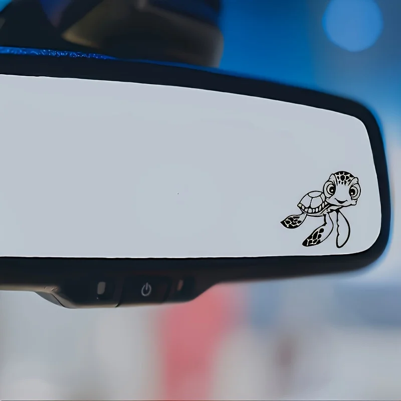 Matte Self-Adhesive Vinyl Decal for Car, Laptop & Water Bottle1pc Cute Turtle Rear View Mirror Sticker
Matte Self-Adhesive Vinyl Decal for Car, Laptop & Water Bottle1pc Cute Turtle Rear View Mirror Sticker