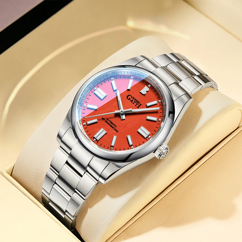 Fashion Red Mechanical Automatic Sapphire Crystal Watches for Man Luxury Stainless Steel Business Hollow Out 2026
Fashion Red Mechanical Automatic Sapphire Crystal Watches for Man Luxury Stainless Steel Business Hollow Out 2026