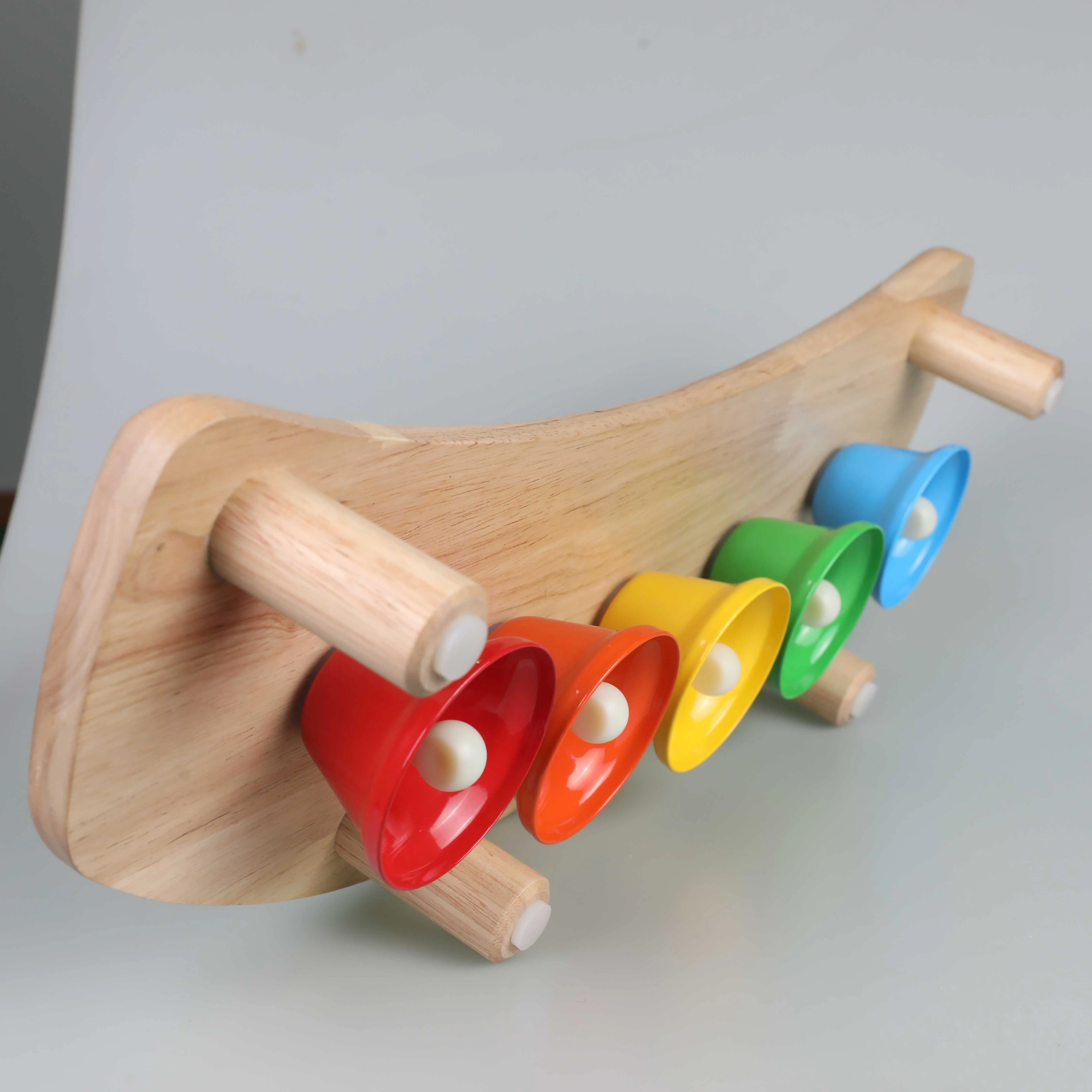 Orff Percussion Instrument 5-tone Bell, Wooden Metal Bell, Tabletop Bell, Obscure and Niche Playing Teaching Aids
Orff Percussion Instrument 5-tone Bell, Wooden Metal Bell, Tabletop Bell, Obscure and Niche Playing Teaching Aids