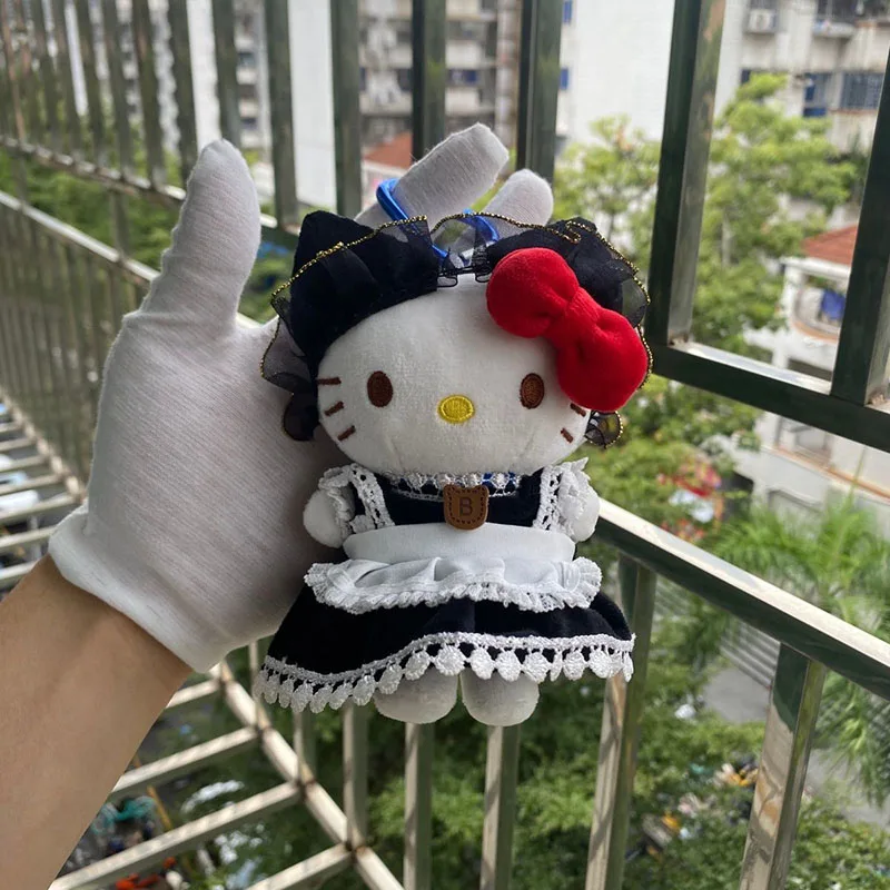 Милый плюшевый брелок Hello Kitty в стиле горничной, кавайная униформа JK, мультяшная игрушка-кошка KT, подвеска для рюкзака, идеальный подарок для девочек
Милый плюшевый брелок Hello Kitty в стиле горничной, кавайная униформа JK, мультяшная игрушка-кошка KT, подвеска для рюкзака, идеальный подарок для девочек