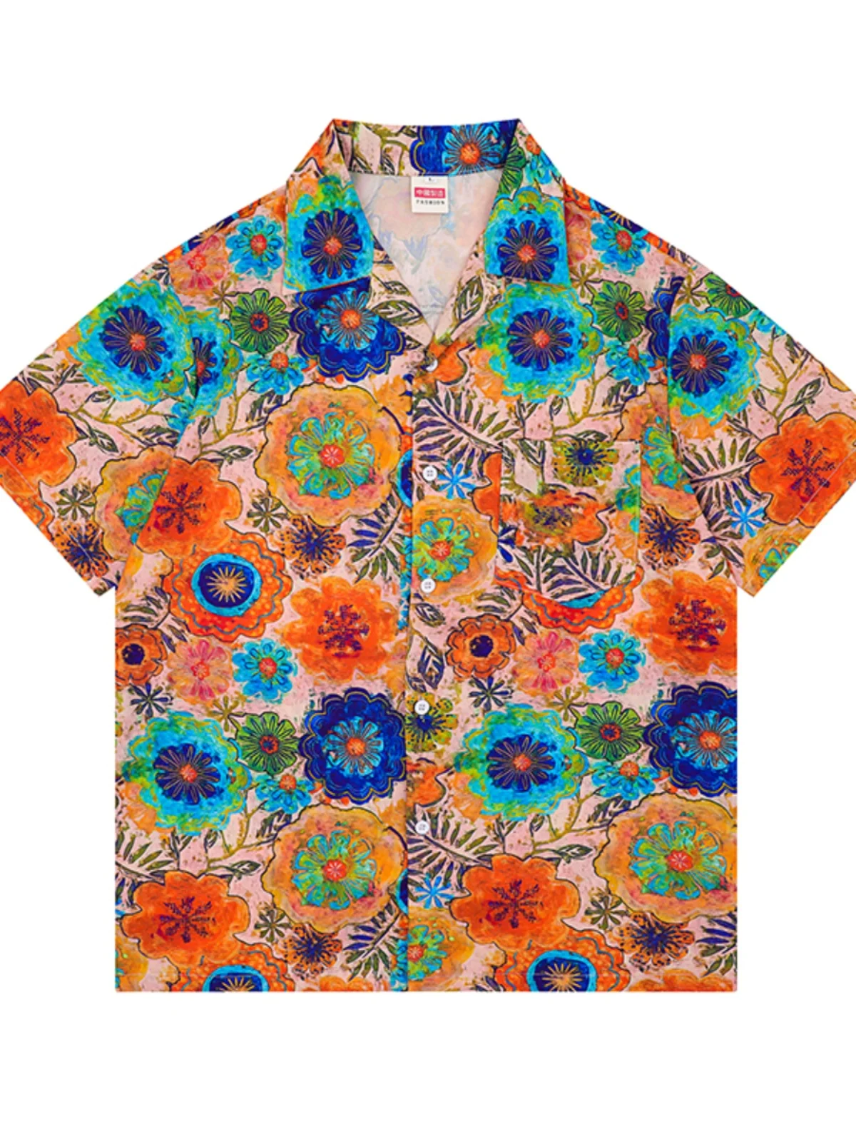 Hawaii summer retro floral full print short-sleeved flower shirt men's trendy brand seaside beach vacation couple flower shirt
Hawaii summer retro floral full print short-sleeved flower shirt men's trendy brand seaside beach vacation couple flower shirt