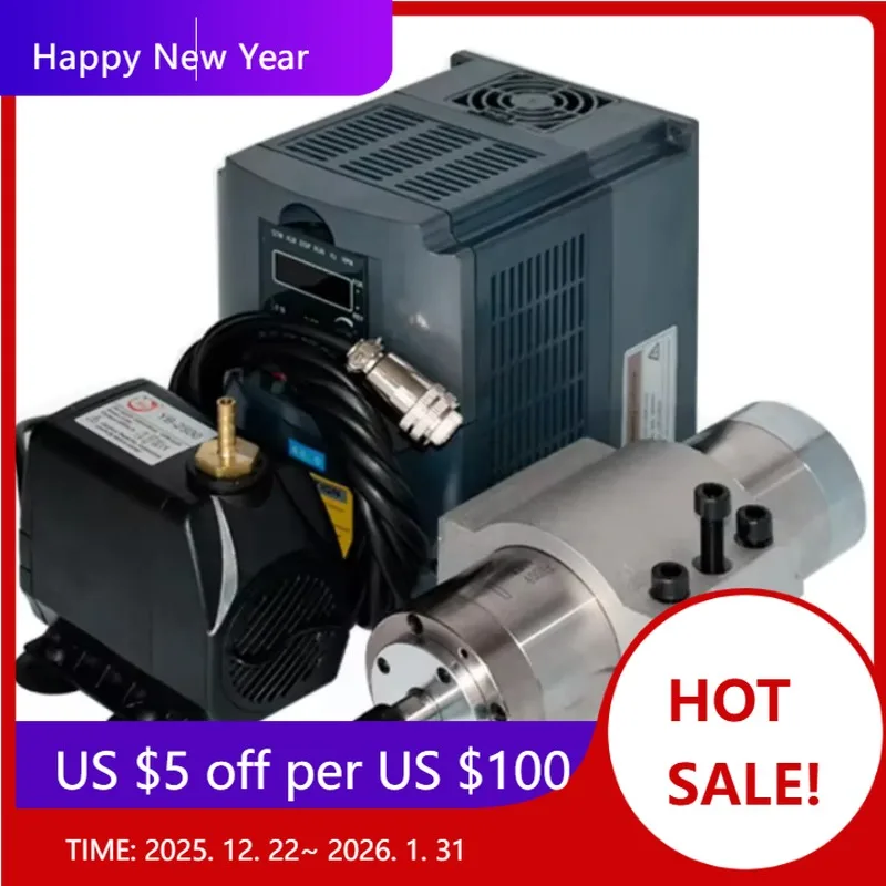 【Factory】Precision Air Water Cooled CNC Lathe Spindle Kit With Drag Chain And CNC Guide Rail
【Factory】Precision Air Water Cooled CNC Lathe Spindle Kit With Drag Chain And CNC Guide Rail