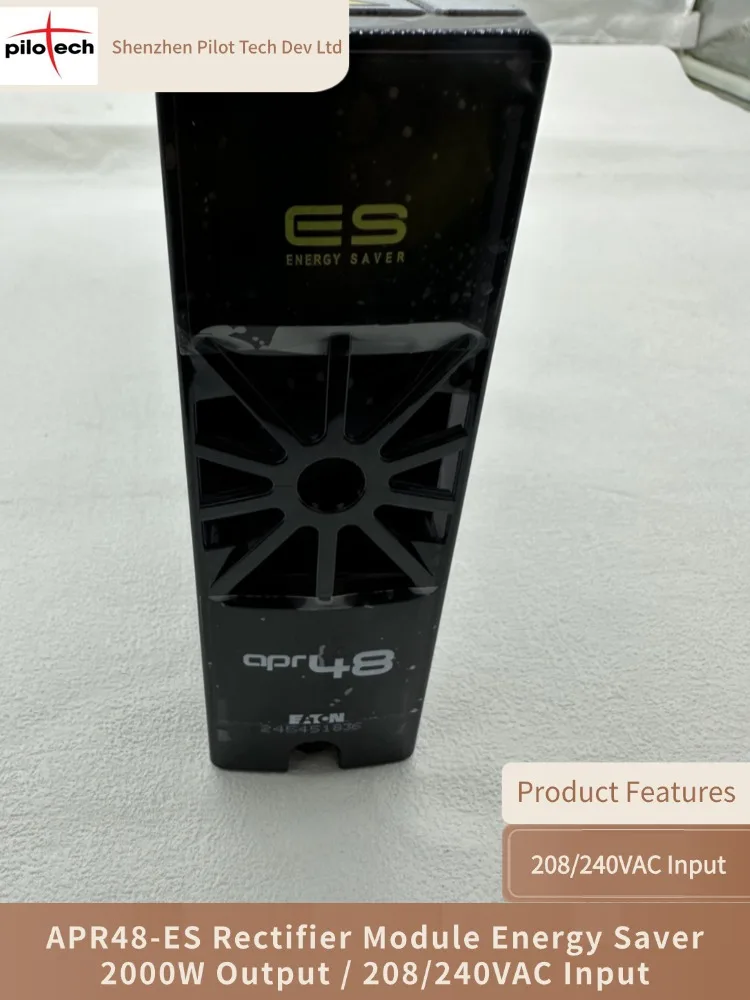 used APR48-ES Rectifier Module Energy Saver 2000W Output / 208/240VAC Input
used APR48-ES Rectifier Module Energy Saver 2000W Output / 208/240VAC Input