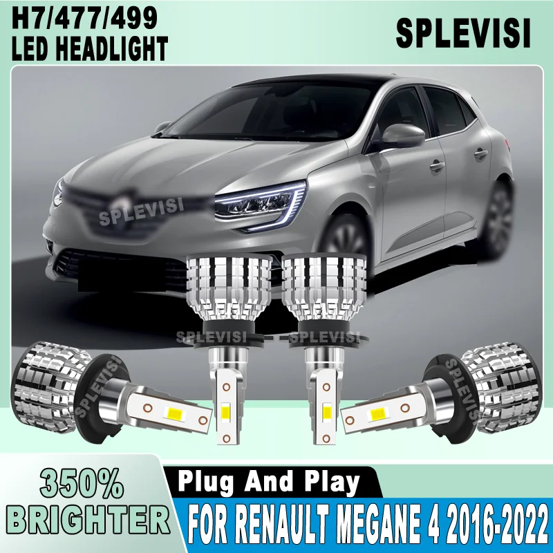 4pcs 350% Brighter Replace Headlight Bubls H7 477 499 led headlight For RENAULT MEGANE 4 2016 2017 2018 2019 2020 2021 2022
4pcs 350% Brighter Replace Headlight Bubls H7 477 499 led headlight For RENAULT MEGANE 4 2016 2017 2018 2019 2020 2021 2022