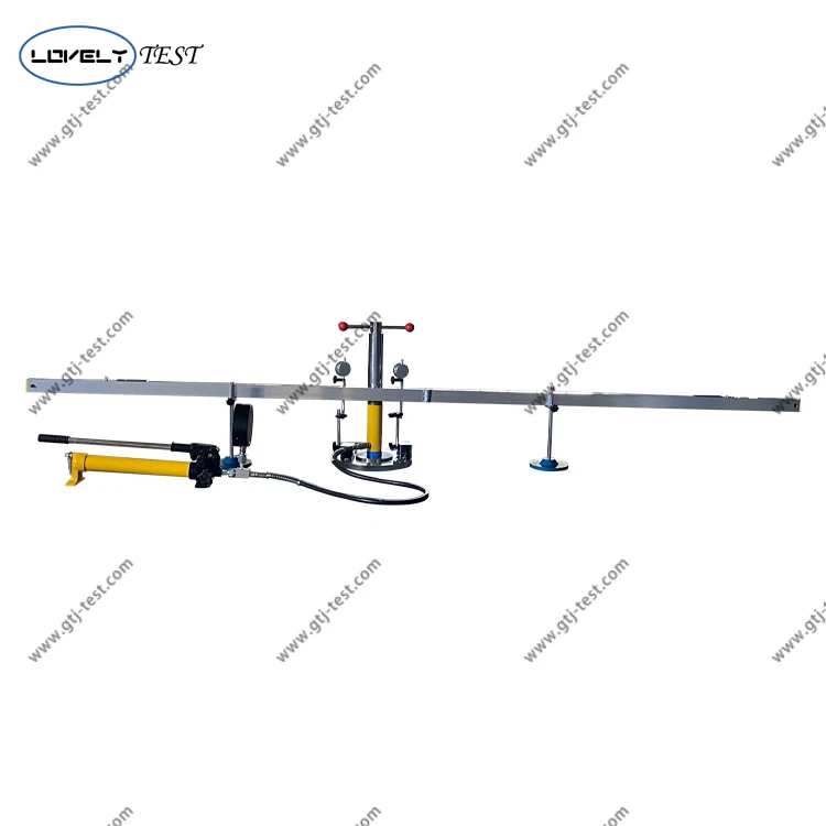 Несущая пластина. Емкость испытания łożysk пластины почвы на бетон.
Несущая пластина. Емкость испытания łożysk пластины почвы на бетон.