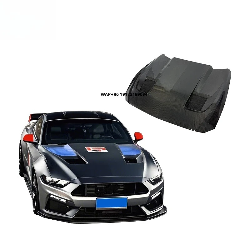 For Mustang 2024 Model Modified with GT3 Carbon Fiber Hood
For Mustang 2024 Model Modified with GT3 Carbon Fiber Hood
