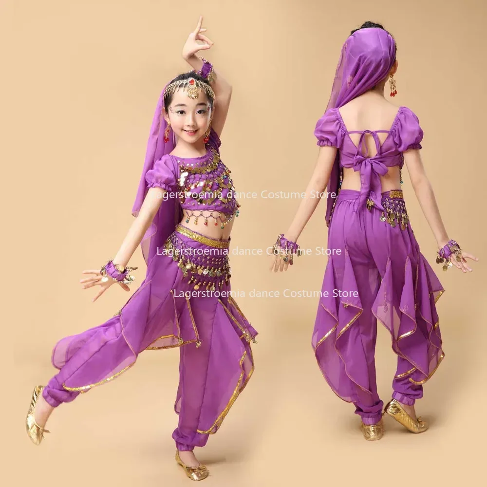 New Handmade Children Belly Dance Costumes Kids Belly Dancing Girls Bollywood Indian Performance Dance Cloth 8 Colors
New Handmade Children Belly Dance Costumes Kids Belly Dancing Girls Bollywood Indian Performance Dance Cloth 8 Colors