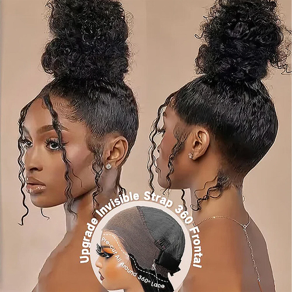 400 Density Invisible Strap 360 HD Full Lace Glueless Wigs Deep Wave Frontal Wigs Human Hair 16-38 Inch Wear And Go Pre Plucked
400 Density Invisible Strap 360 HD Full Lace Glueless Wigs Deep Wave Frontal Wigs Human Hair 16-38 Inch Wear And Go Pre Plucked